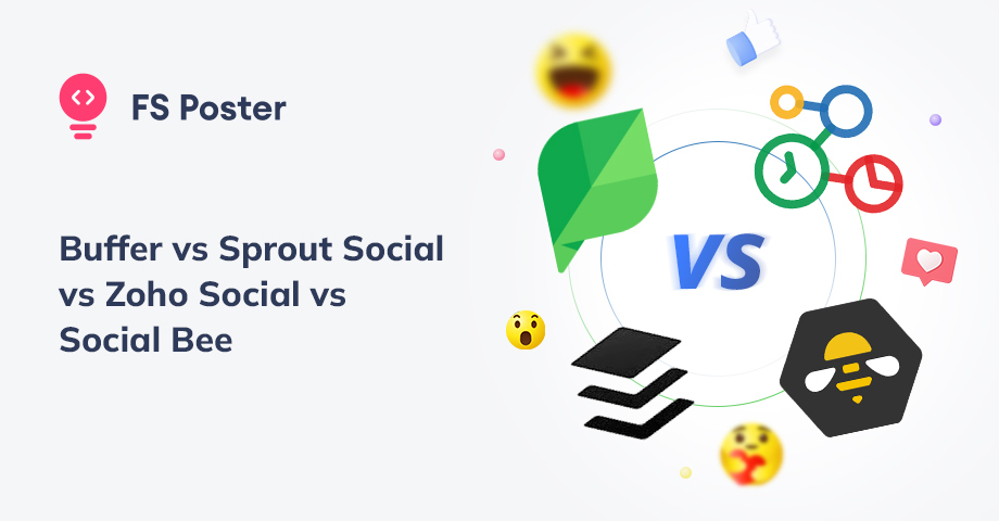 Buffer vs. Sprout Social vs. Zoho Social vs. Social Bee
